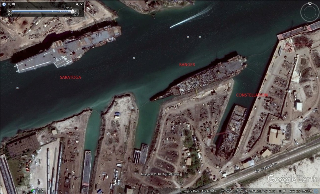 PORTE-AVIONS LOURDS CLASSE KITTY HAWK Uss_co87