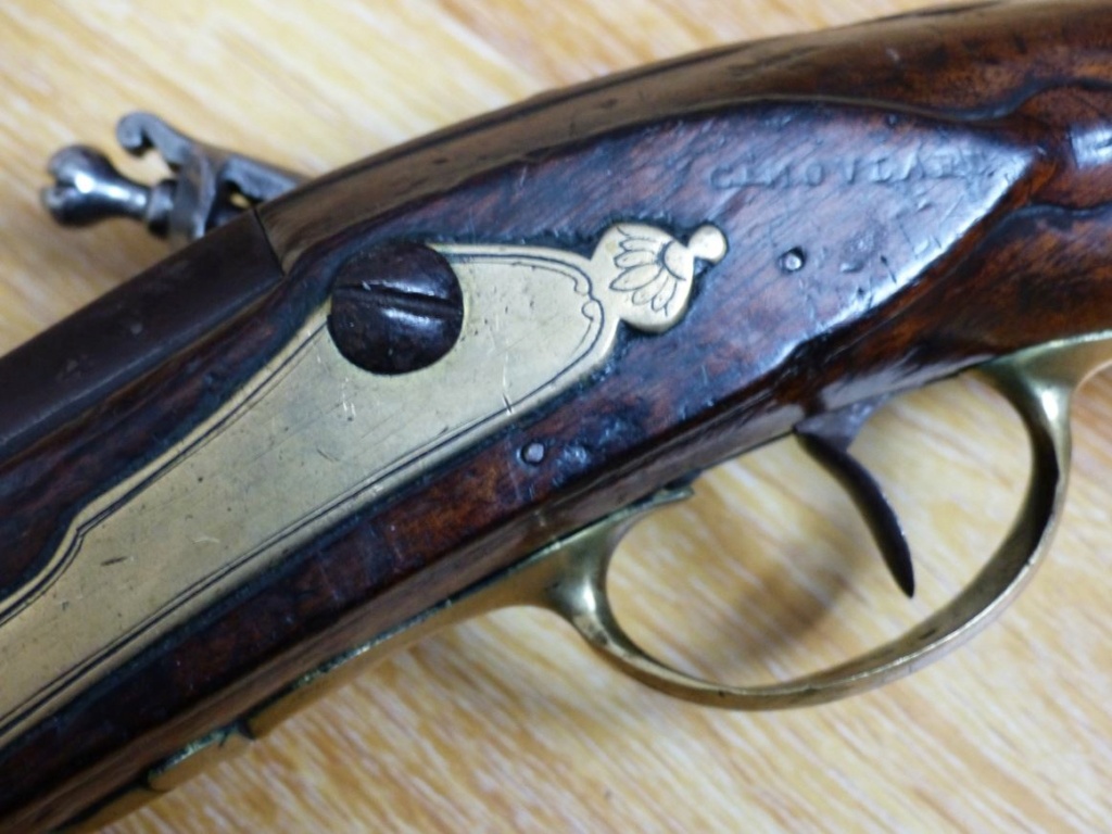 Rarissime pistolet de Gendarmes de la Garde du Roy - commande de 1763 Pistol23