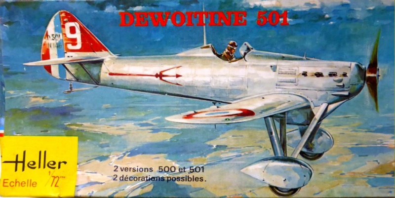 * 1/72 Fil Rouge 2023 - Dewoitine D 500 de 1940 - KP. "Terminé P 3" Dew50110