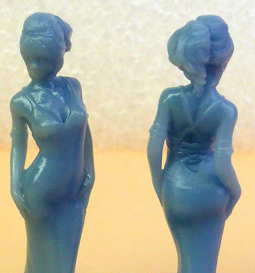 Impression 3D résine UV - Figurine 1 "Petite amie" Girl_015