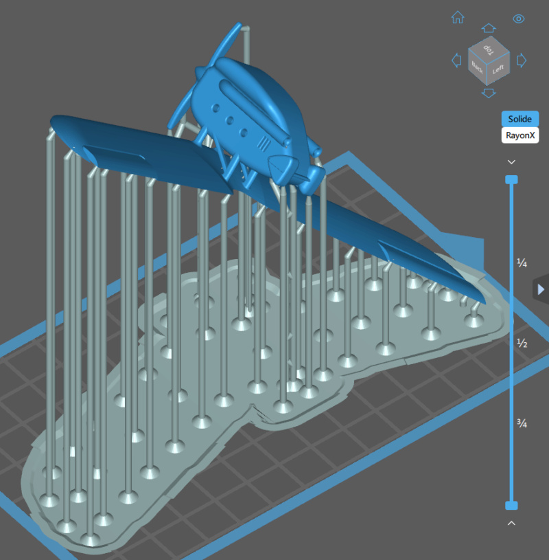 Impression 3D Résine - Porco Rosso - en cours Porco-11