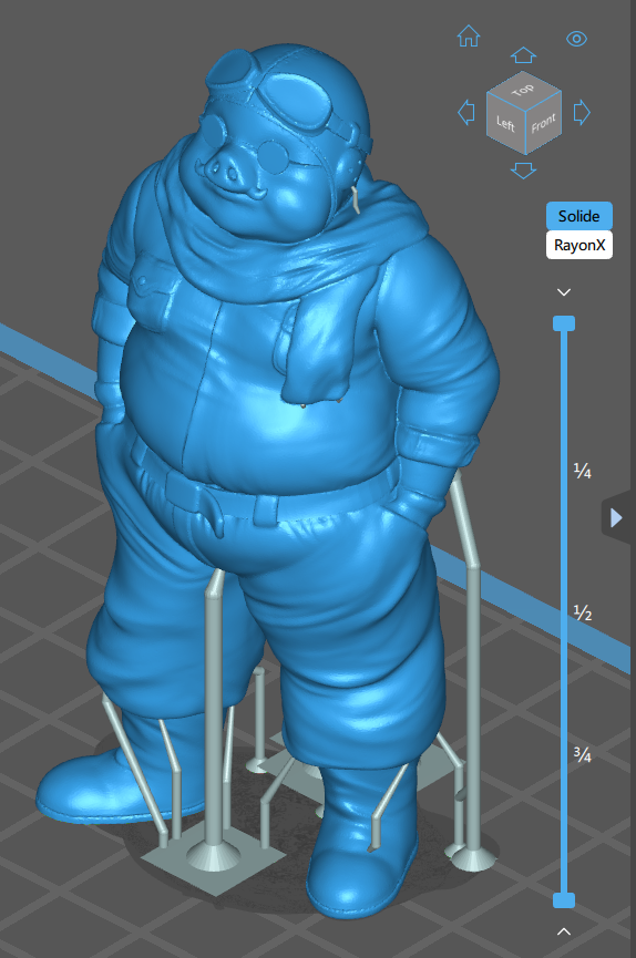 Impression 3D Résine - Porco Rosso - en cours Porco-12