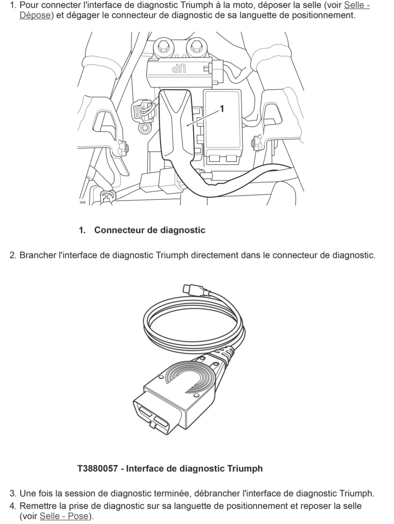 Carter d'huile moteur humide et fiche déconnectée Manuel10