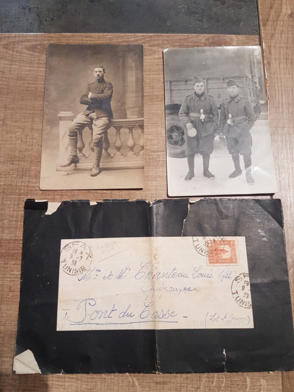 Un père cent de 1939 et deux cartes postales  20230352