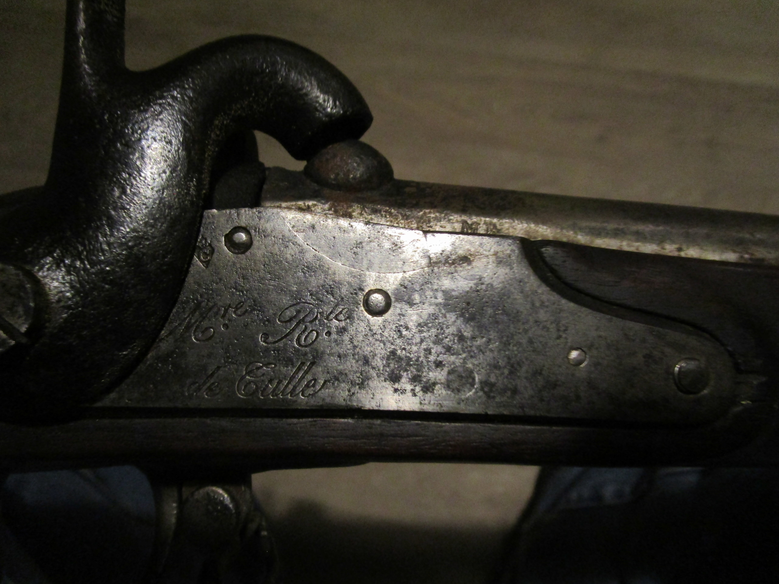 Fusil modèle 1822 Tbis avec sa baïonnette et sa baguette Img_1474