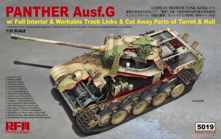 Panther Ausf.G RFM 1/35ième 11614311