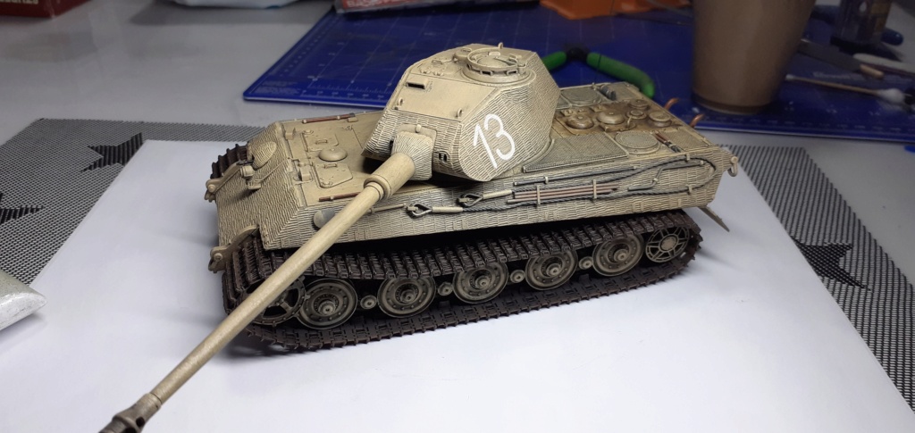 KingTiger Tourelle Porsche w/zim Dragon 1/35ième - Page 2 20240159