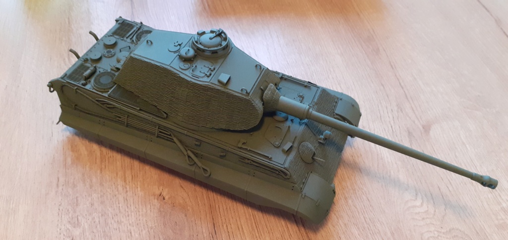 Kingtiger Tourelle Porsche w/zimmerit Dragon 1/35ième 20240439