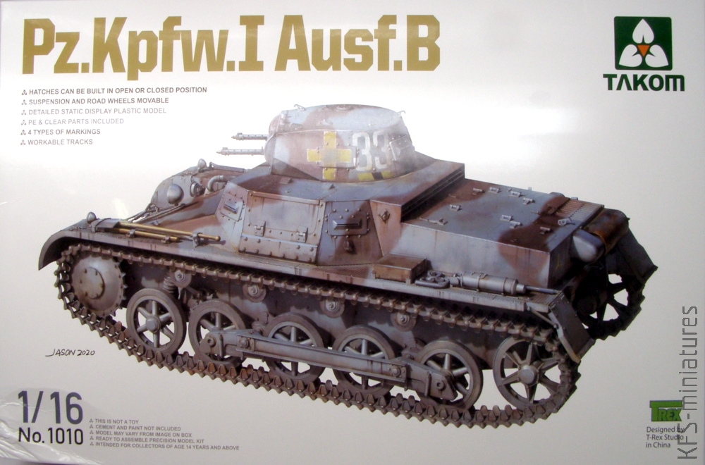 Panzer I Ausf.B  Takom 1/16ième Pa270910