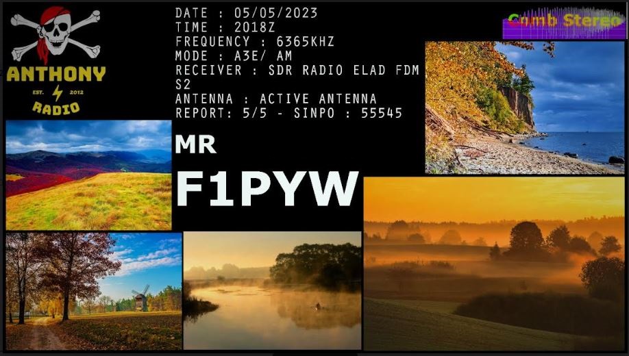 eQSL de Radio Anthony Antho10