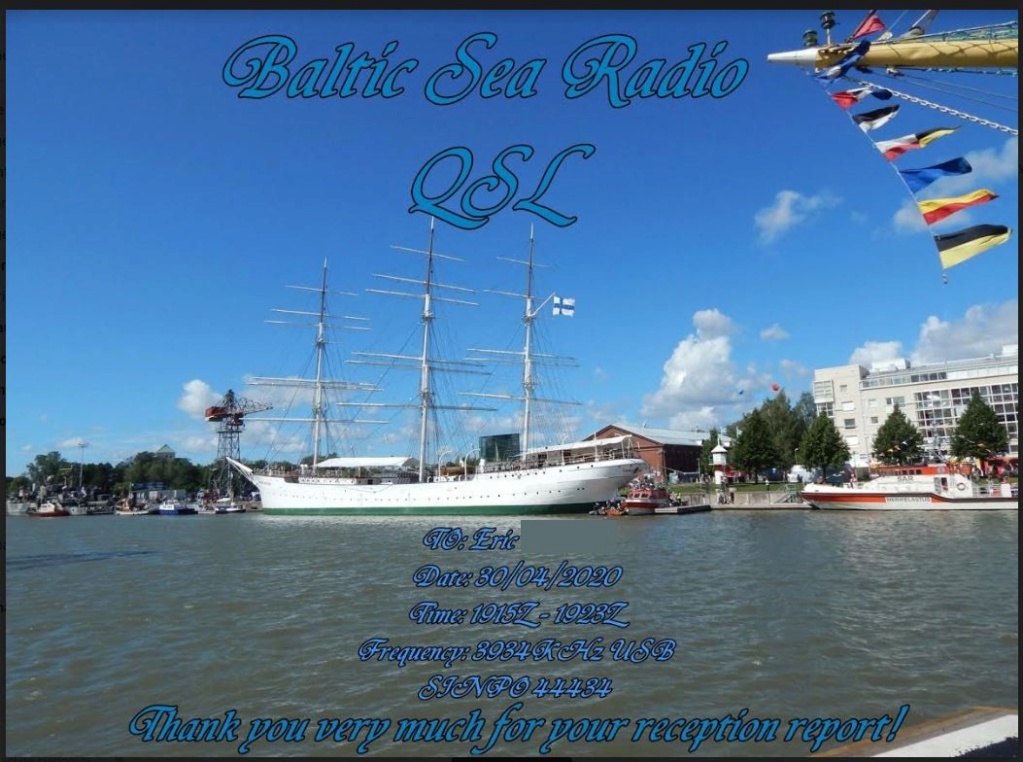 eQSL de Baltic Sea Radio Bsr10