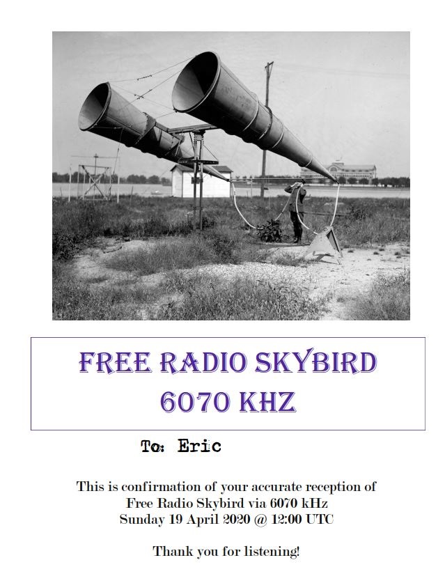 eQSL de FREE RADIO SKYBIRD Free_r11