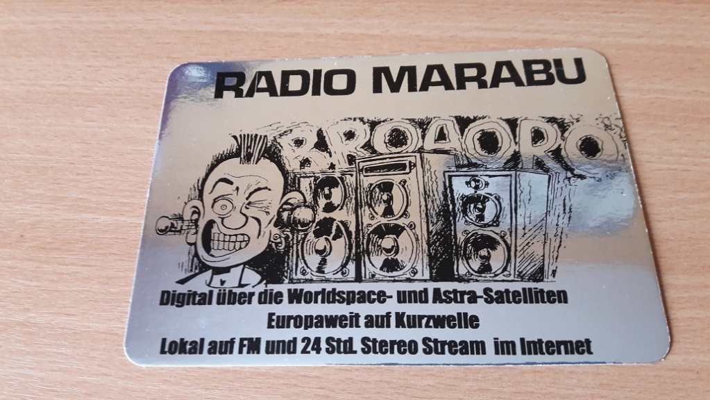 QSL de radio Marabu Marabu12