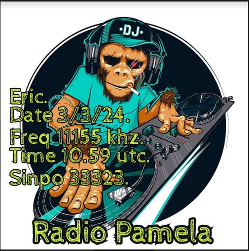 eQSL de radio Pamela Pamela11