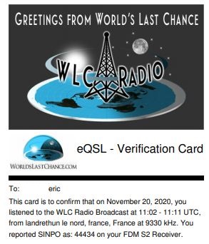 eQSL de WLC Wlc110