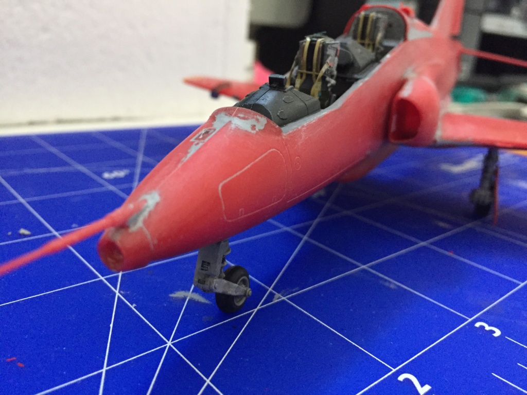 RAF Red Arrows Hawk T1a Italeri 1/48 Img_1913