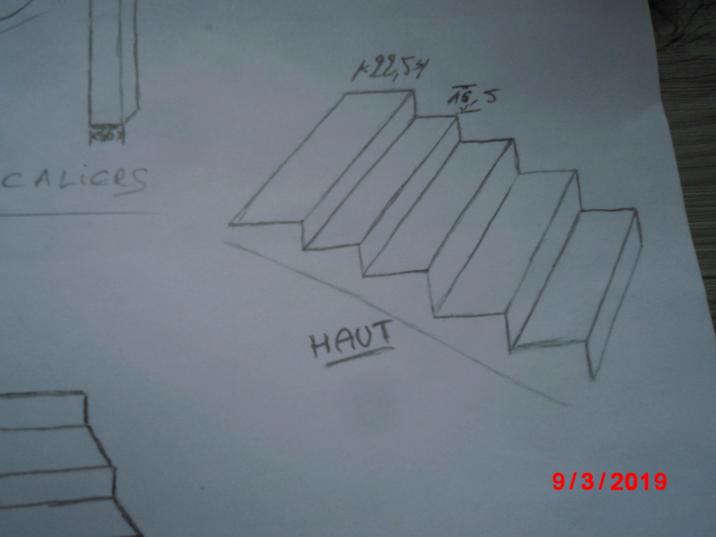 Placage d' escalier  Cimg3115