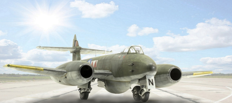 Gloster Meteor. Mk.4 HK Models 1/32 016