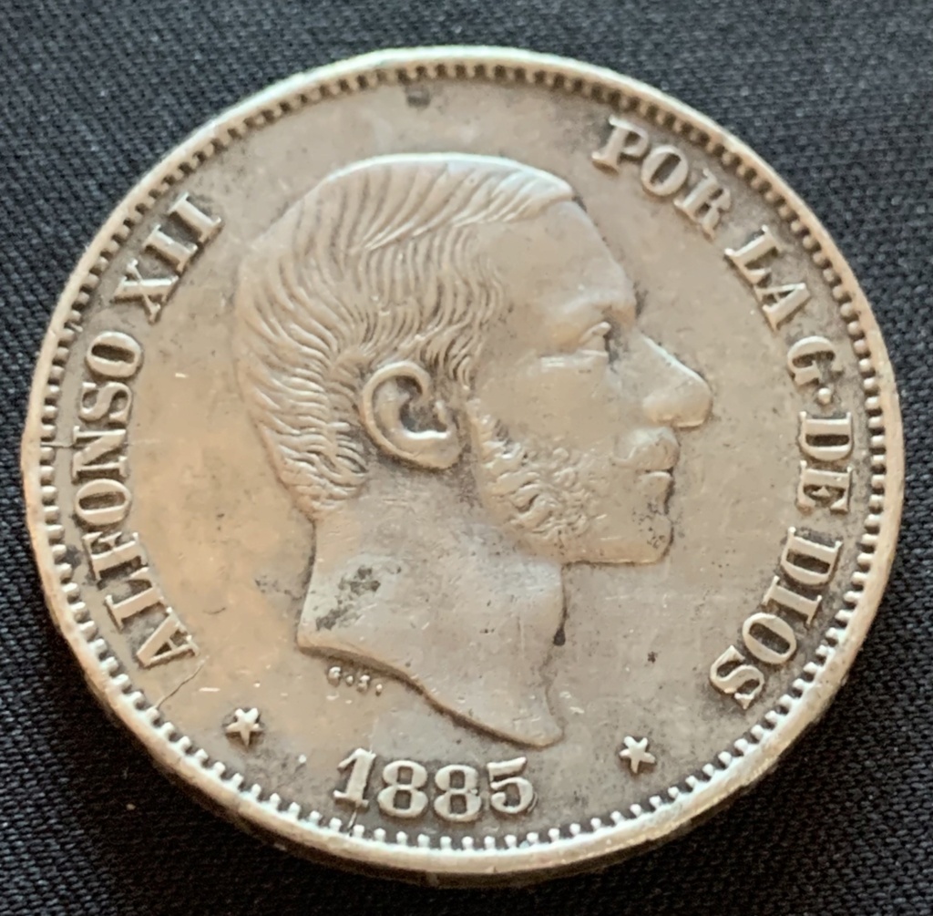 50 centavos de Peso 1885 B452d310