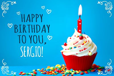 Felicidades Sergio.