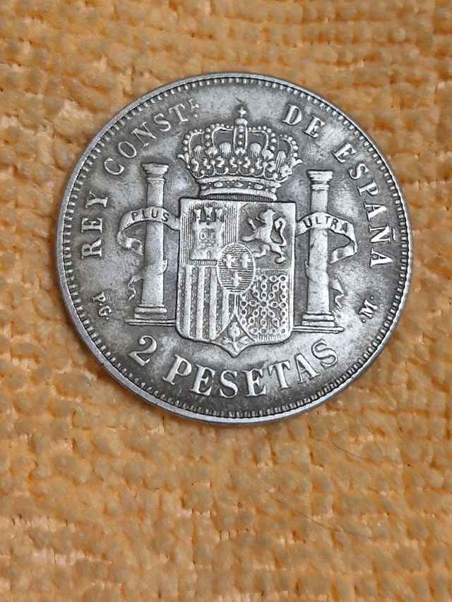 2 Pesetas Alfonso XIII 1891*91-PGM Peseta13