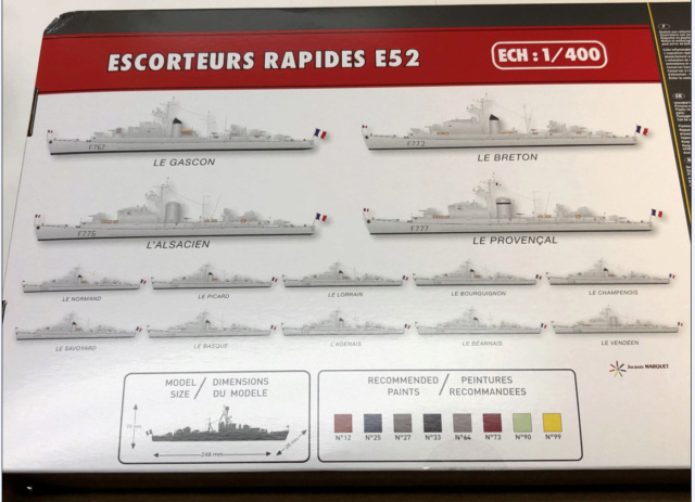 Escorteur Rapide type E 52A classe LE NORMAND 1/400ème réf 81094 Bozyte15