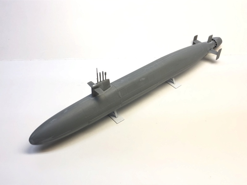 [HOBBYBOSS] Sous-marin nucléaire lanceurs d engins TRIOMPHANT Réf 83518 Img_4123