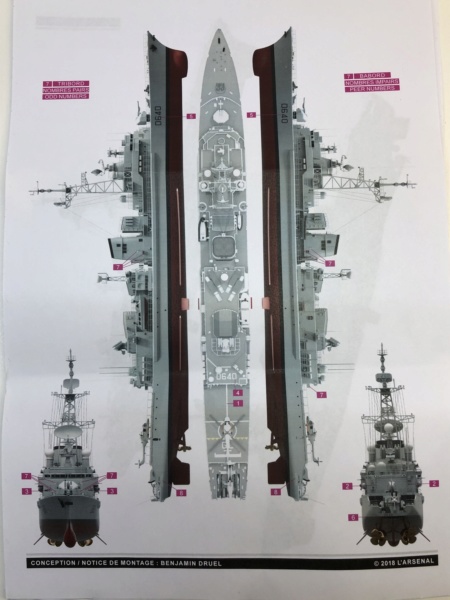 [L ARSENAL] Frégate anti sous marine ASM F70 D640 GEORGES LEYGUES classe GEORGE LEYGUE  Réf 400 19 Img_5811
