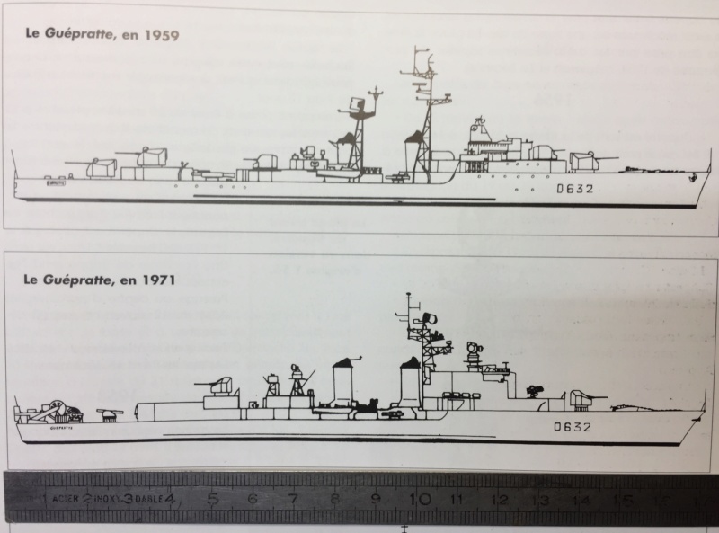 Escorteur d'Escadre type T 47 refondu ASM D628 VAUQUELIN classe SURCOUF Réf 61013 et Réf 81032 - Page 2 Vauque40