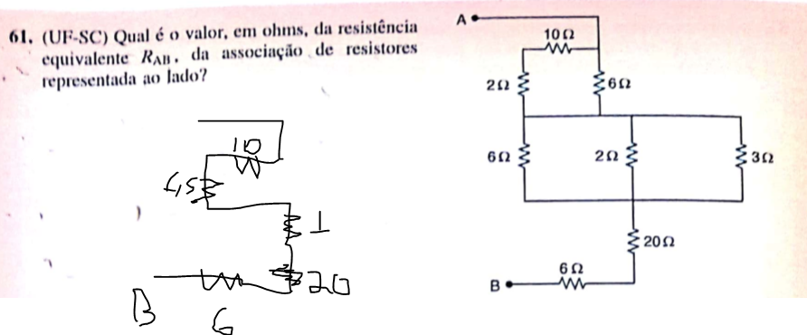 Associação de resistores Bc10
