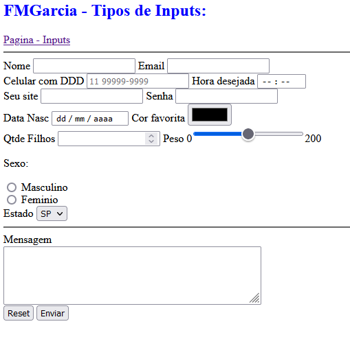 Códigos HTML - Hypertext Marking Language Imc1215