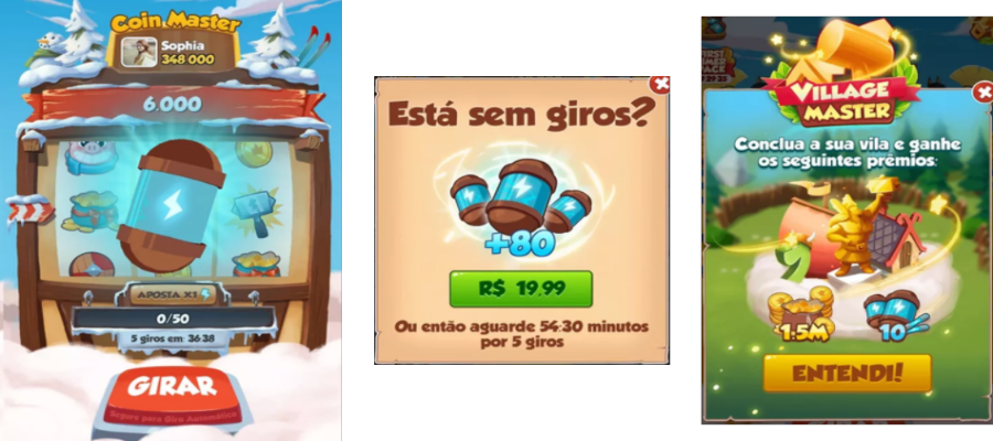 giros gratis coin master