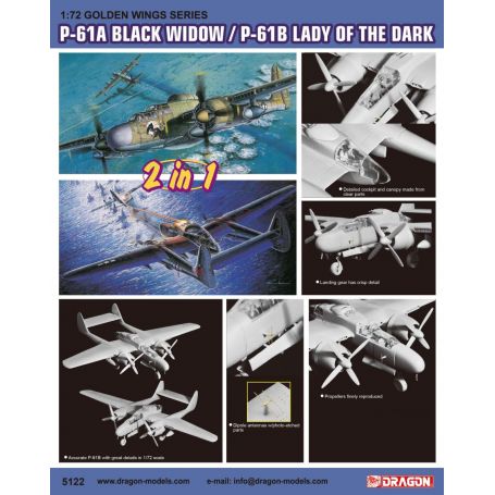 [Dragon] 1/72 - Northrop  P-61A Black Widow  P-61a-10