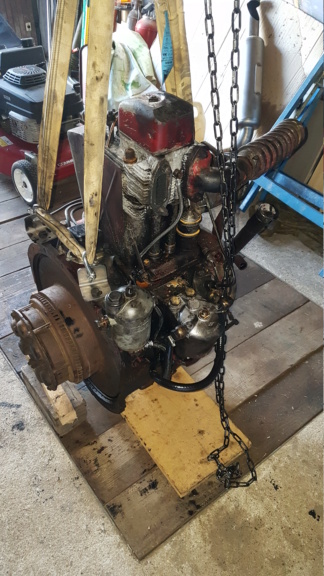 Restauration Pony 812 moteur Diesel Cérès  20190812