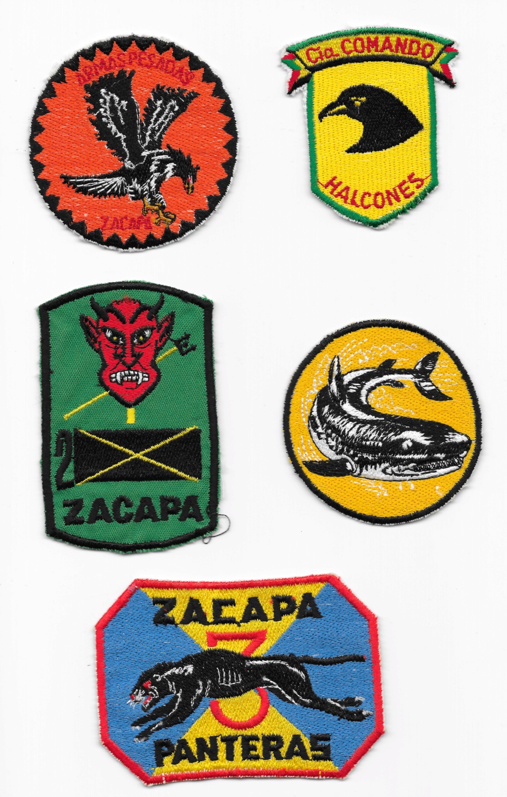 Guatemalan Armed Forces patches (Part1) Guatem12