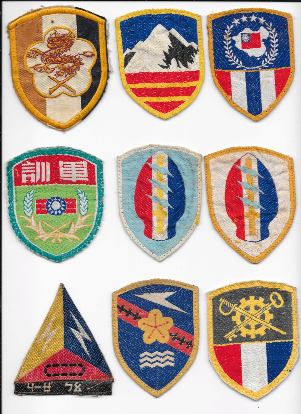 Taiwanese patches Taiwan10