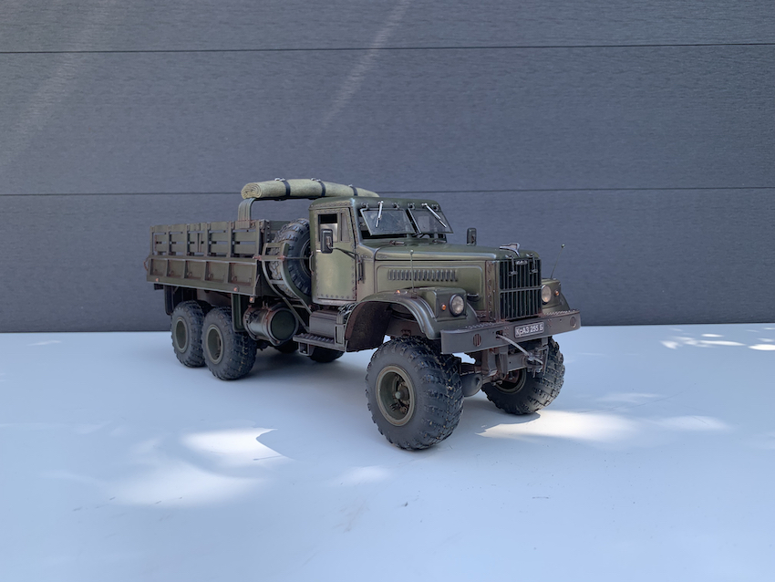 Kraz 255B 1:25 fertig gebaut Img_0914