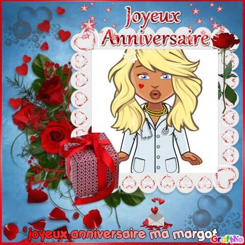 Joyeux Anniversaire Margot