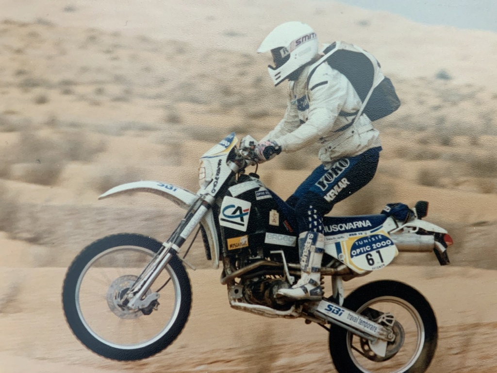 Vieux souvenirs Tunisie  HVA - SUZUKI / Dakar. KTM  / SAIRDAIGNE ZUNDAPP  5618c510