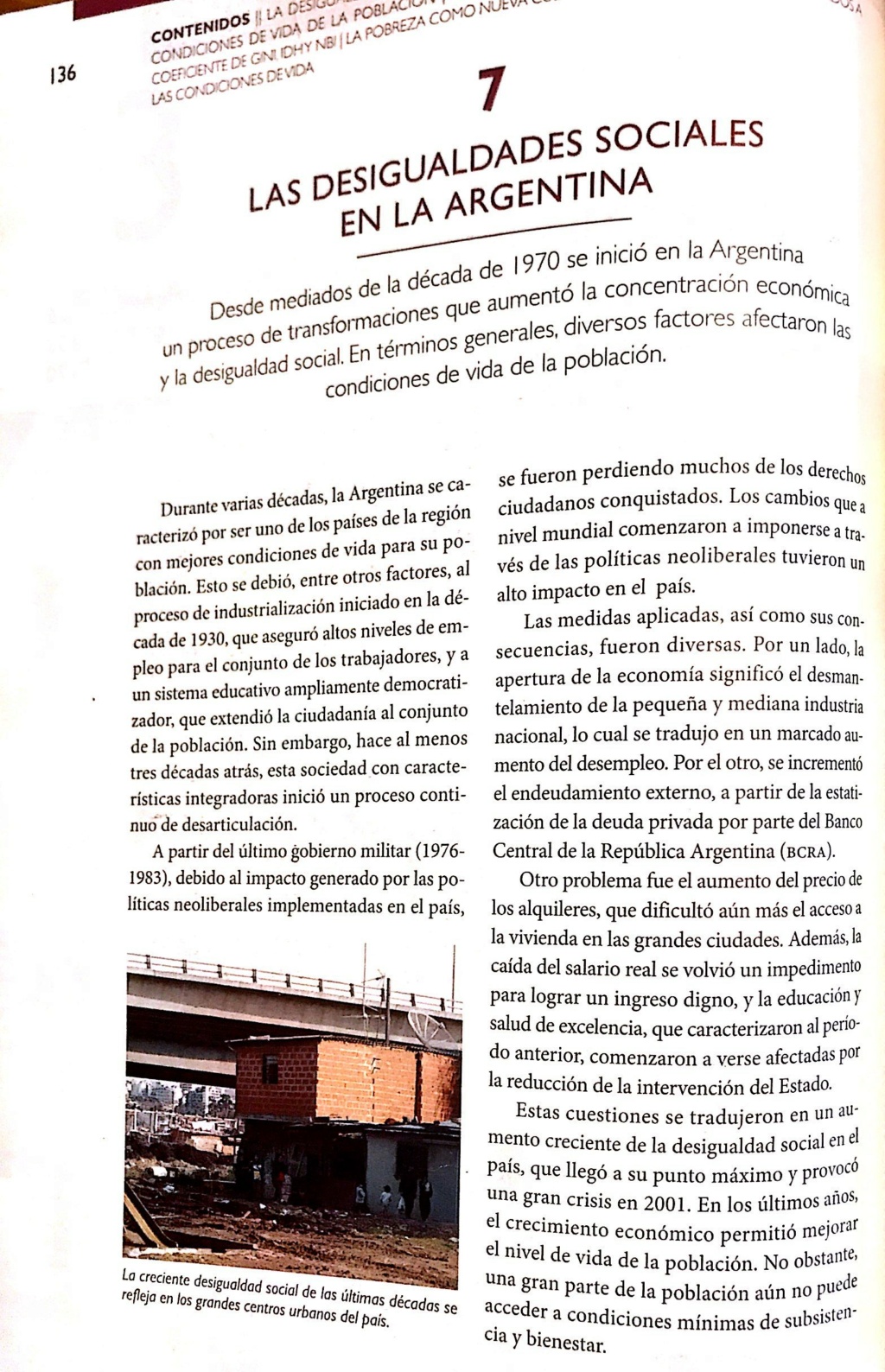 Texto de consulta: las desigualdades sociales en Argentina Camsca31