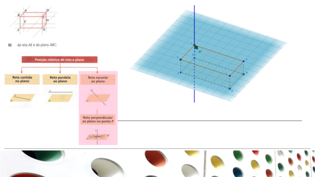 Posição relativa de retas e planos no paralelepípedo  Slid1651