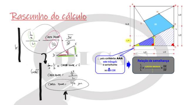 Dica matemática manuscrita - sóDICA #5 Slid1730