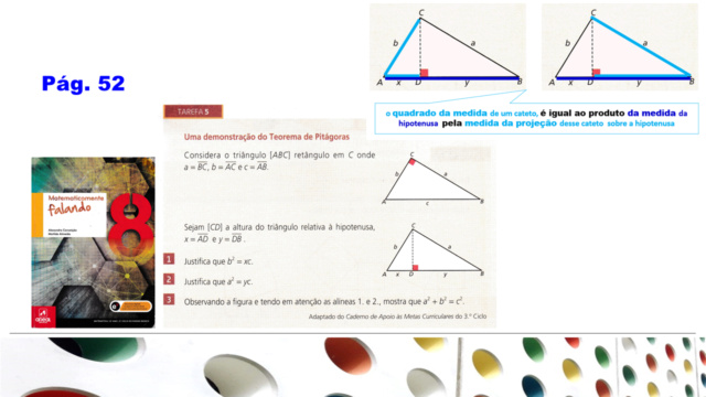 Demonstração do Teorema de pitágoras Slide027