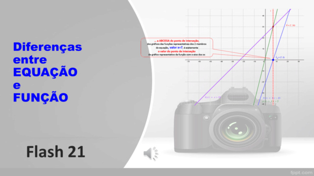 Diferença entre Equação e Função Slide409