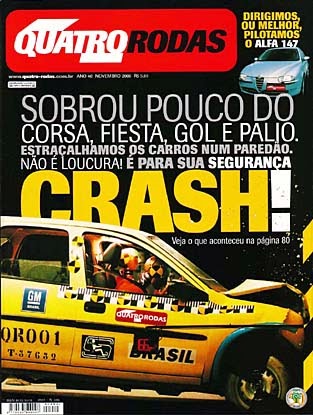 (Classe A - W168): A38 AMG - avaliação Revista Quatro Rodas - novembro de 2000 114