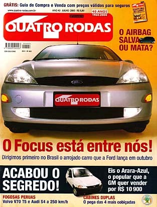 (Classe A - W168): A190 Classic - avaliação Revista Quatro Rodas - julho de 2000 314