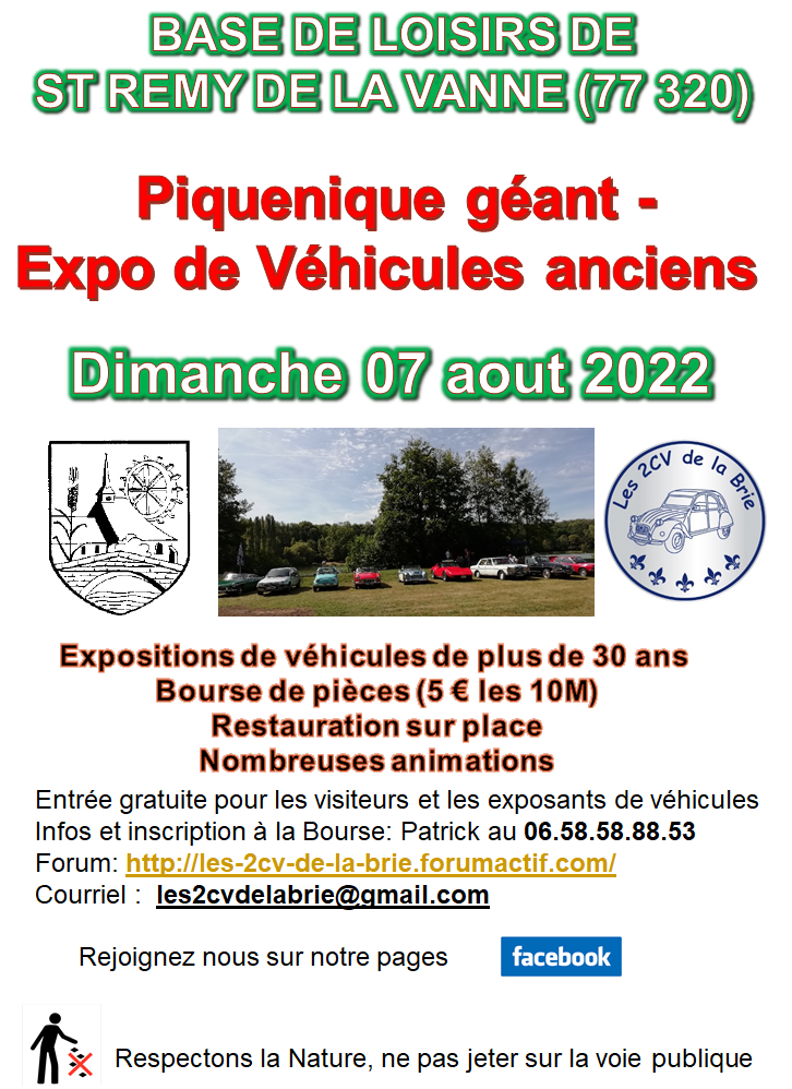 2022 - Picnique Géant à St Remy de la Vanne Affich11