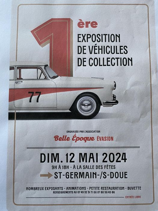 Expo à St Germain St/Doue Affich20