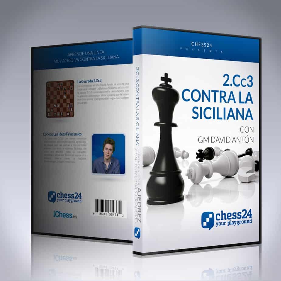 Chess24: 2) Cc3 contra la Siciliana- GM David Antón 11-2cc10