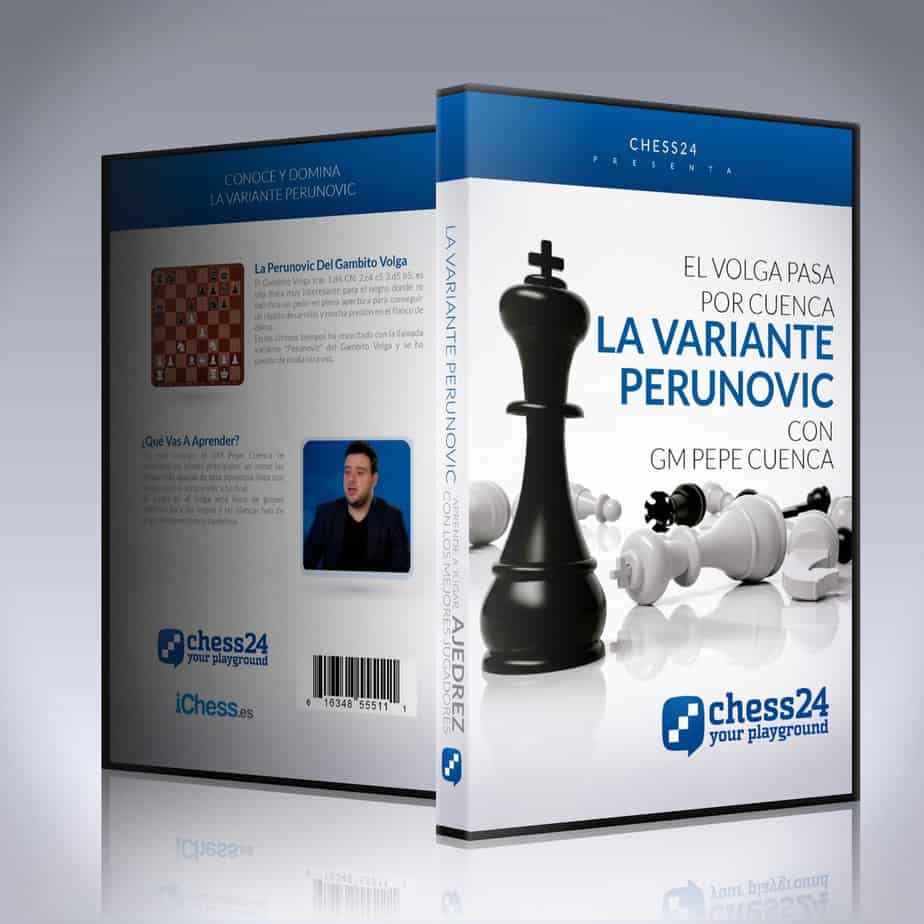 Chess24: El Volga pasa por Cuenca. La Variante Perunovic-GM Pepe Cuenca.  68-var11